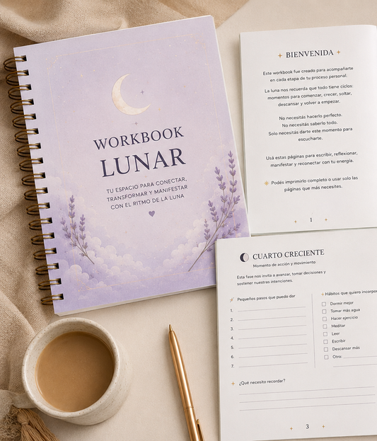 🌙 WORKBOOK LUNAR ✨