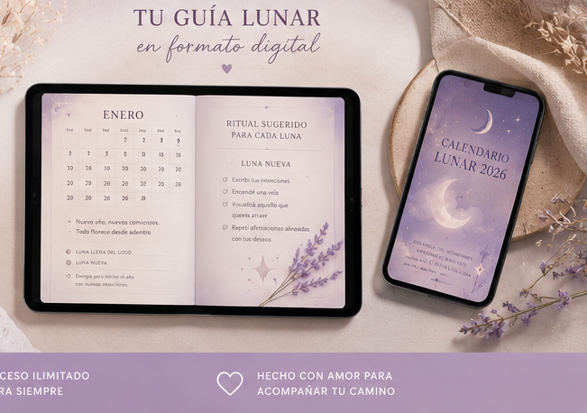 🌙 CALENDARIO LUNAR 2026 ✨